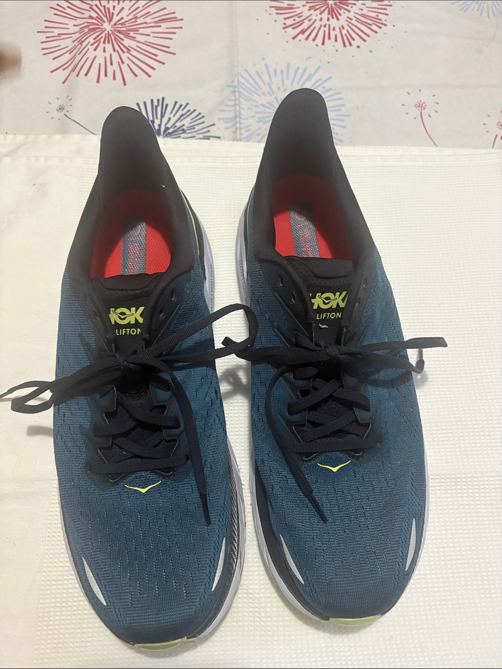 MEN’S HOKA, CLIFTON, EIGHT RUNNING SHOES
